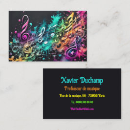 musique graffiti 名刺