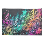 musique graffiti 枕カバー (裏面)