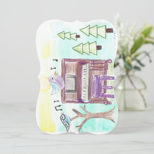 musique  harmonie 招待状 (スタンド正面)