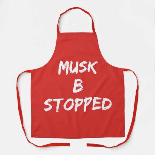 MUSK B ストップ エプロン (正面)