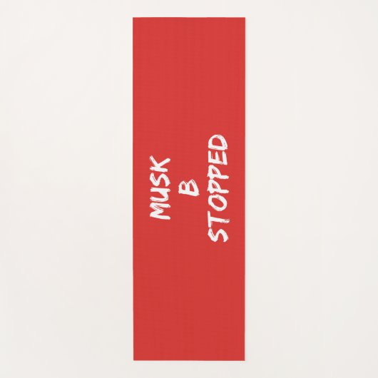 MUSK B ストップ ヨガマット (正面)