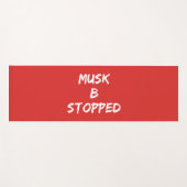 MUSK B ストップ ヨガマット (正面(横))