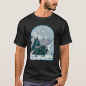 Musk Ox in Denali National Park Tシャツ (正面)