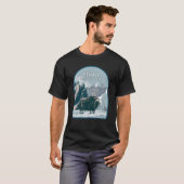 Musk Ox in Denali National Park Tシャツ (正面フル)