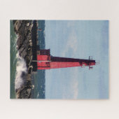 Muskegon南防波堤ライト ジグソーパズル (横)