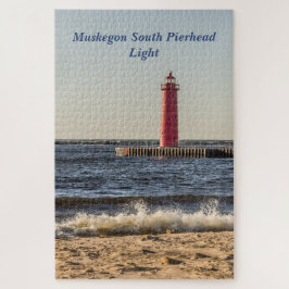 Muskegon South Pierheadライト ジグソーパズル