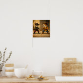 "Musketeer Bro's" ポスター (キッチン)