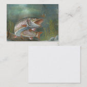 MUSKIEの名刺のテンプレート 名刺 (正面/裏面)