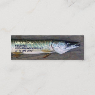 Muskieの名刺 スキニー名刺
