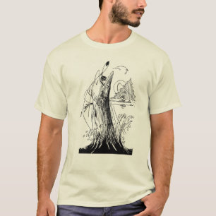 Muskieの突進のTシャツ Tシャツ