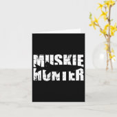 Muskie Hunter Fishing  カード (黄色い花)