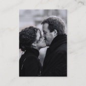 Muskokaの椅子の雄鹿および雌ジカは//海軍に札をつけます 名刺 (裏面)