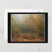 Muskokaの秋 ポストカード (正面/裏面)