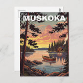 Muskoka Ontario Canada ポストカード (正面/裏面)