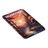 Muskoka Ontario Canada マグネット (右側)