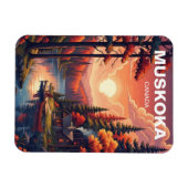 Muskoka Ontario Canada マグネット (横)