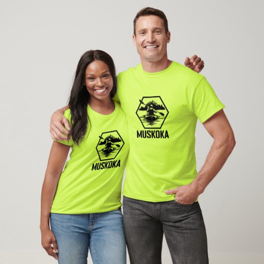 Muskoka Ontario Kayaker – メンズベーシックTシャツ Tシャツ (ユニセックス)