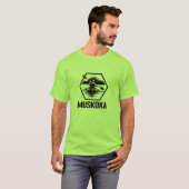 Muskoka Ontario Kayaker – メンズベーシックTシャツ Tシャツ (正面フル)