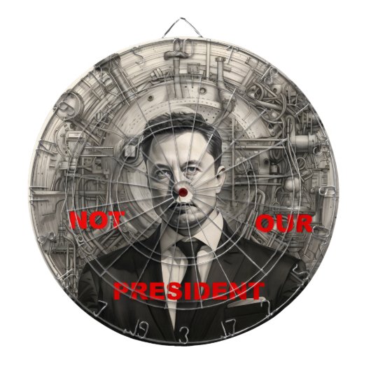 MuskRat ダーツボード (正面)