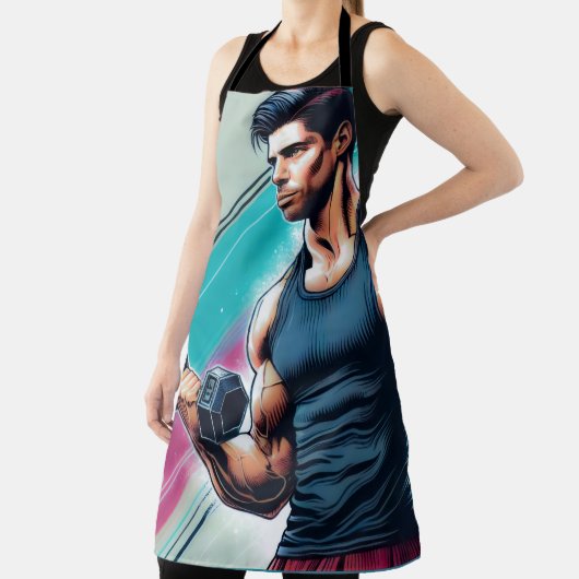 Muskulöser Mann エプロン (インサイチュ)