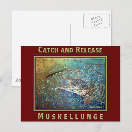 MUSKY CおよびR ポストカード (正面/裏面)