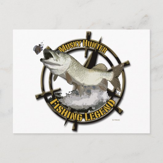 Musky Hunter伝説 ポストカード (正面)