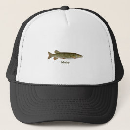 Musky (muskellunge) キャップ
