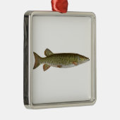 Musky (muskellunge) メタルオーナメント (右)