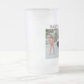 Musle車の版 フロストグラスビールジョッキ (中央)