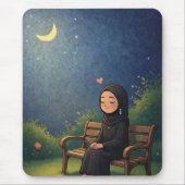 Muslim girl マウスパッド (正面)