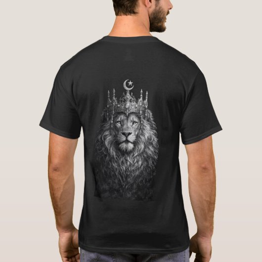 Muslim Lion Tシャツ (裏面)