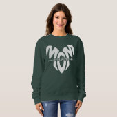 muslim mom heart sweatshirt スウェットシャツ (正面フル)