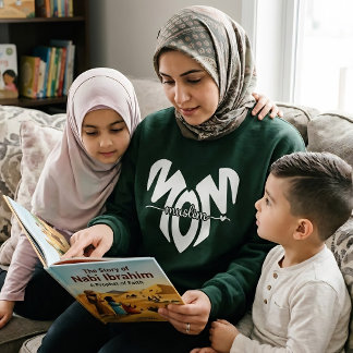 muslim mom heart sweatshirt スウェットシャツ