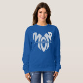 muslim mom heart sweatshirt スウェットシャツ (正面フル)