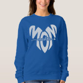 muslim mom heart sweatshirt スウェットシャツ (正面)