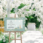 Muslim Wedding Welcome Sign Acrylic | Nikah Walima アクリルサイン