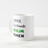 muslim women コーヒーマグカップ (正面左)