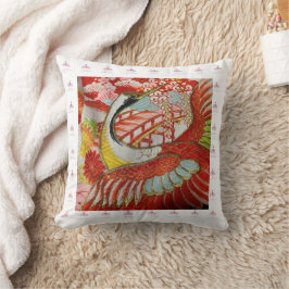MUSOオリジナルクッション（刺繍の鶴） クッション