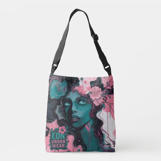 MUSSA FLORAL クロスボディバッグ (裏面)