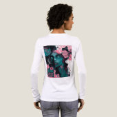 MUSSA FLORAL トライブレンドＴシャツ (背面全体)