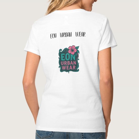 MUSSA FLORAL Tシャツ (裏面)