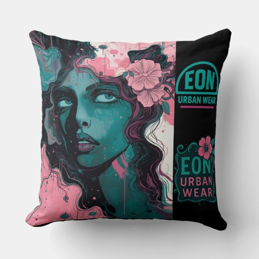 MUSSA FLORAR クッション (正面)