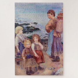 Mussel-Fishers by Renoir Impressionist Painting ジグソーパズル
