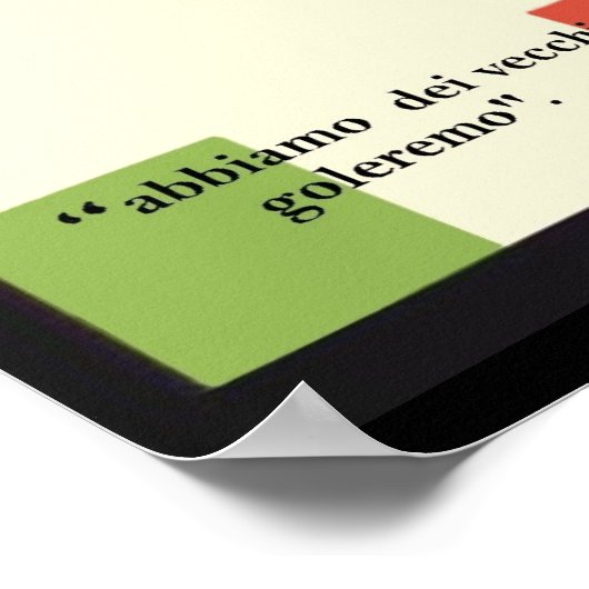 Mussolini Propaganda ポスター (角)