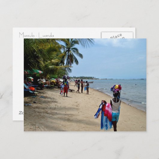 Mussulo -ルアンダ ポストカード (正面/裏面)