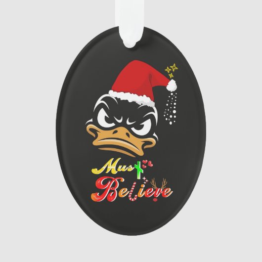 Must Believe Christmas オーナメント (正面)