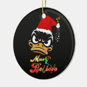 Must Believe Christmas セラミックオーナメント (左)