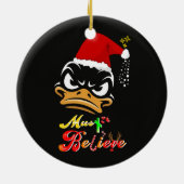 Must Believe Christmas セラミックオーナメント (裏面)