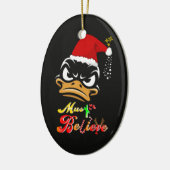 Must Believe Christmas セラミックオーナメント (左)