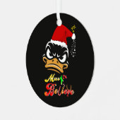 Must Believe Christmas メタルオーナメント (正面左)